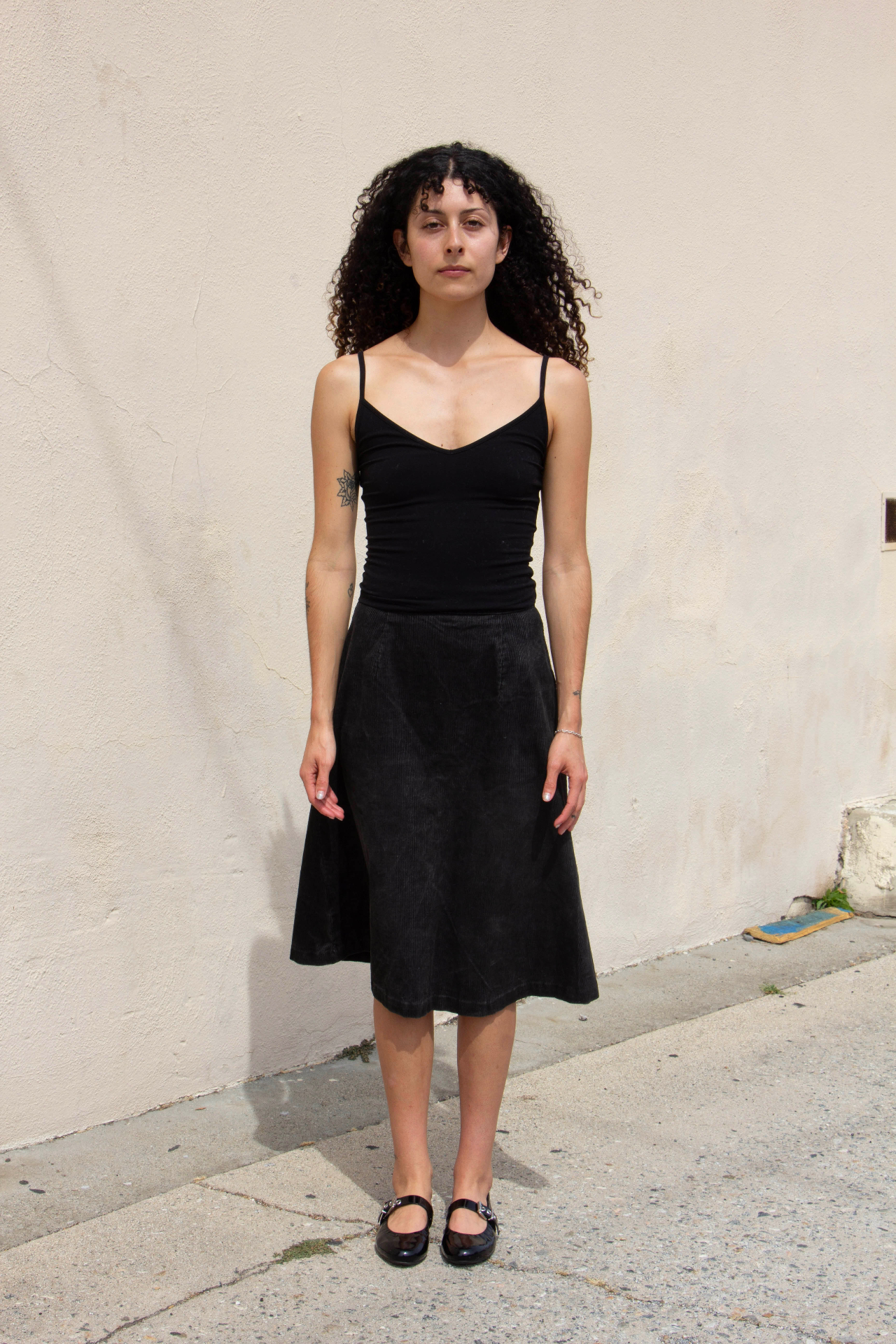 Aurora Tompkins — full length skirt